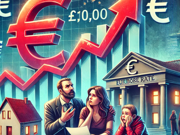 El Euríbor inicia 2025 con una subida